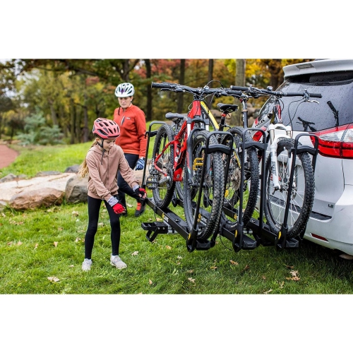 Saris MHS Hitch Bike Rack - 3 Bikes Modular Bike Rack Hitch System for Cars, Trucks and SUVs