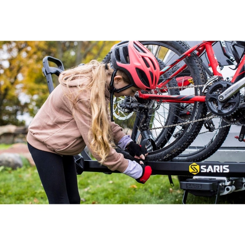 Saris MHS Hitch Bike Rack - 3 Bikes Modular Bike Rack Hitch System for Cars, Trucks and SUVs