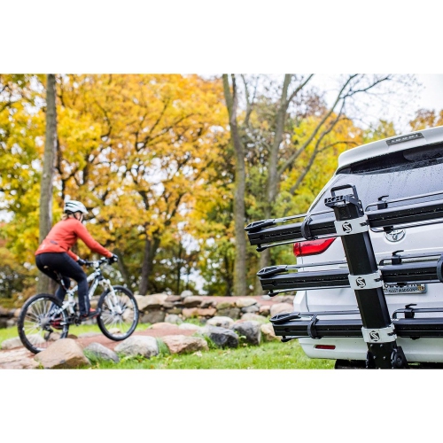 Saris MHS Hitch Bike Rack - 3 Bikes Modular Bike Rack Hitch System for Cars, Trucks and SUVs