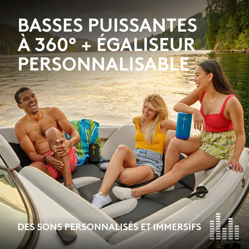 Haut-parleur sans fil Bluetooth étanche EVERBOOM d'Ultimate Ears - Noir