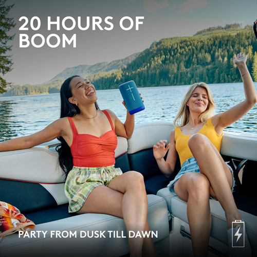 Haut-parleur sans fil Bluetooth étanche EVERBOOM d'Ultimate Ears - Noir