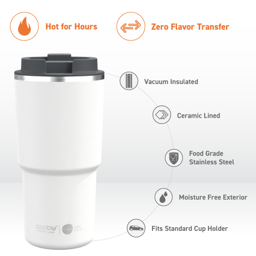 Tasse de voyage Pick Me Up d'Asobu