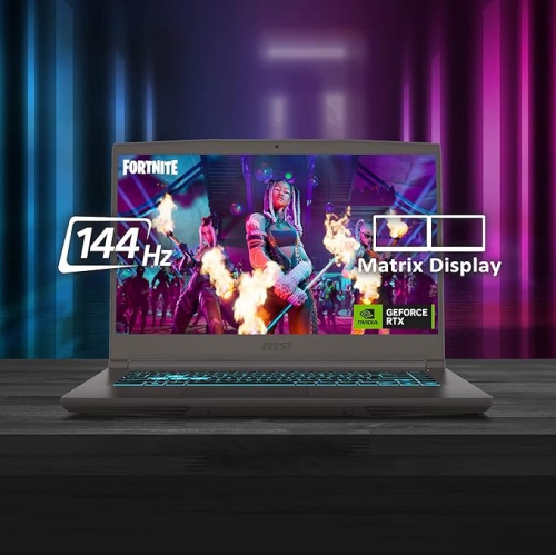 MSI Thin A15 B7VE-038CA 15.6" 144Hz Gaming Laptop, AMD Ryzen R7 7735HS, RTX 4050, 16GB DDR5, 512GB NVMe SSD, Windows 11 Home