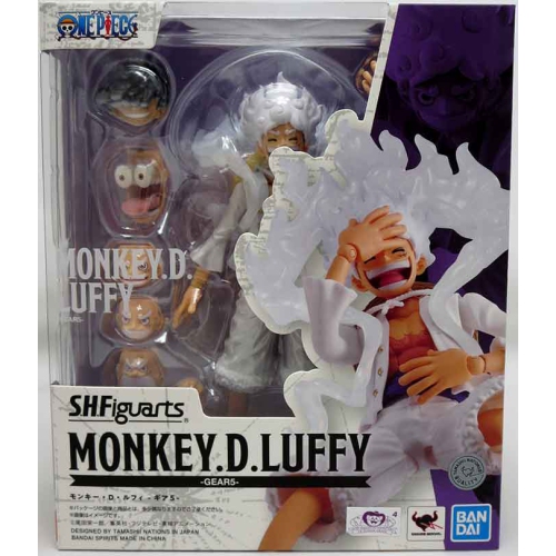 One Piece 6 Inch Action Figure S.H. Figuarts - Monkey D Luffy Gear5 Reissue