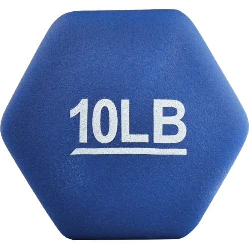 Hexagon Neoprene Dumbbells | Durable Hand Weights for Home Workouts