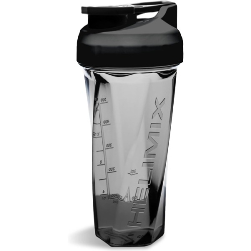 Image 1 de 6.. Bouteille mélangeuse à mélangeur à vortex 2,0 ml de Hélilix peut contenir jusqu'à 28&nbsp;oz sans boule de mélange ni fouet noir
