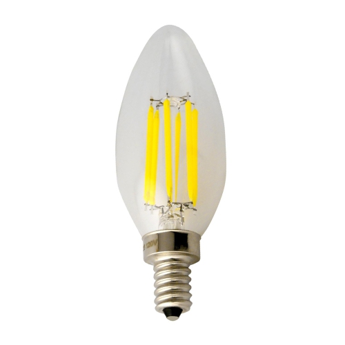 NORTHERN STARS  Led Light Bulb Le-6B10/840/e26 4000K 120V 5.5W E26 500 to 60W - Clear - 10 Pack