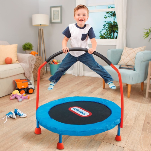 Little Tikes Easy Store 3' Trampoline, 36.00 L x 36.00 W x 33.50 H Inches