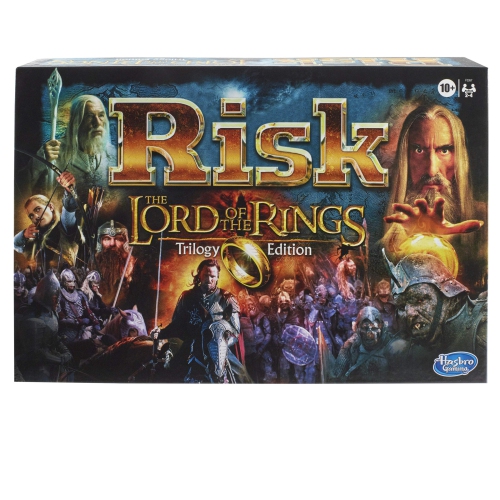 Risk: The Lord of The Rings Trilogy Edition, Strategy Board Game for Ages 10 and Up, for 2-4 Players