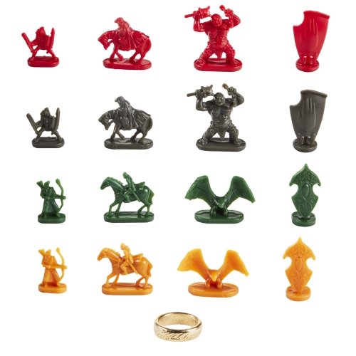 Risk: The Lord of The Rings Trilogy Edition, Strategy Board Game for Ages 10 and Up, for 2-4 Players