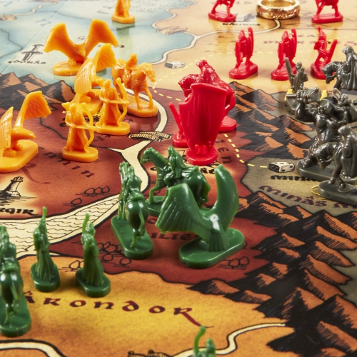 Risk: The Lord of The Rings Trilogy Edition, Strategy Board Game for Ages 10 and Up, for 2-4 Players