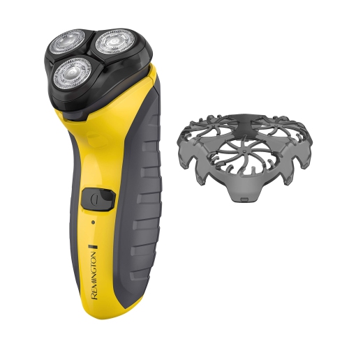 REMINGTON  Virtually Indestructible Rotary Shaver 5100 In Yellow I am very impressed with how well this rotary shaver 5100 gave me the best shave I love how it gets to