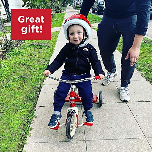 Radio Flyer Classic Red 10 inch Tricycle for Toddlers Ages 2-4, Toddler Bike