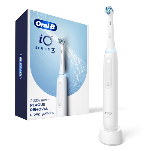ORAL-B  Oral B Io Series 3 Electric Toothbrush With (1) Brush Head, Rechargeable In White