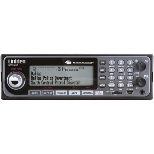 UNIDEN  Bcd536HP Digital Phase 2 Base/mobile Scanner With HPdb And Wi-Fi