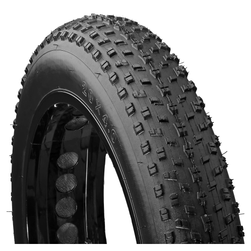 MONGOOSE  Fat Tire Bike Tire, Mountain Bike Accessory, 20 X 4 Inch In Black