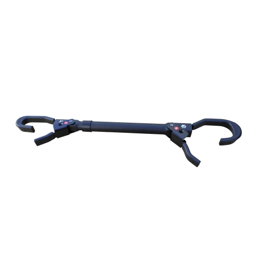 SPAREHAND  Universal Adjustable Bike Frame Adapter for Rack Storage, Women's Bikes. Ends In Black