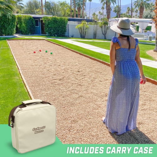 GoSports - 100mm Bocce Set Full Size Premium