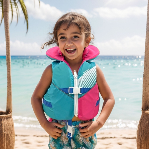 Stohlquist Child Life Vest, USCG Approved and Transport Canada Approved Kids Life Jacket for 30-60 lbs, Type II PFD Personal Flotation Device