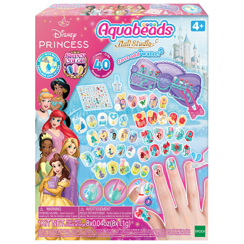 Aquabeads Nail Studio Disney Princess Nail Designer Kit