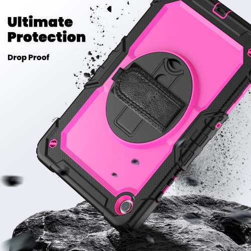 navor for Samsung Galaxy Tab A9 Plus Case 11-inch 2023 with Built-in Screen Protector Shockproof Adjustable Strap 360 Rotating for SM-X210/X216/X218