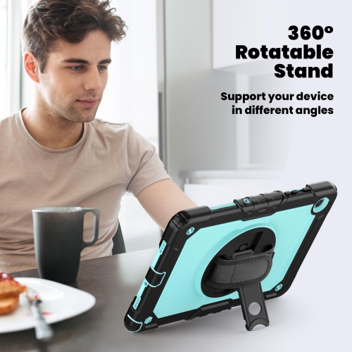 navor for Samsung Galaxy Tab A9 Plus Case 11-inch 2023 with Built-in Screen Protector Shockproof Adjustable Strap 360 Rotating for SM-X210/X216/X218