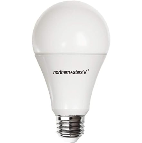 Northern Stars LED Light Bulb LE-22A21/840 4000K 120V 22W E26 2600 to 200W - Frosted - 10 Pack