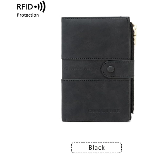 navor Passport/Travel Document Holder with RFID Protection, Portable & Foldable Organizer to Hold Passport, Tickets, Cards, Boarding Pass, ID, Money,