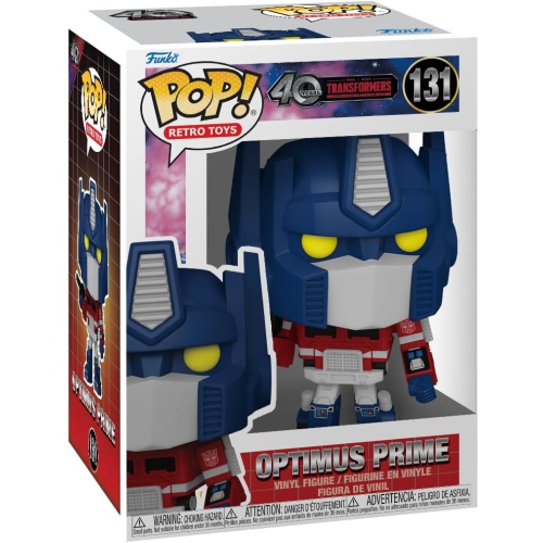 Pop Retro Toys Transformers Generation 1 3.75 Inch Action Figure - Optimus Prime #131