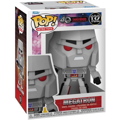 Pop Retro Toys Transformers Generation 1 3.75 Inch Action Figure - Megatron #132