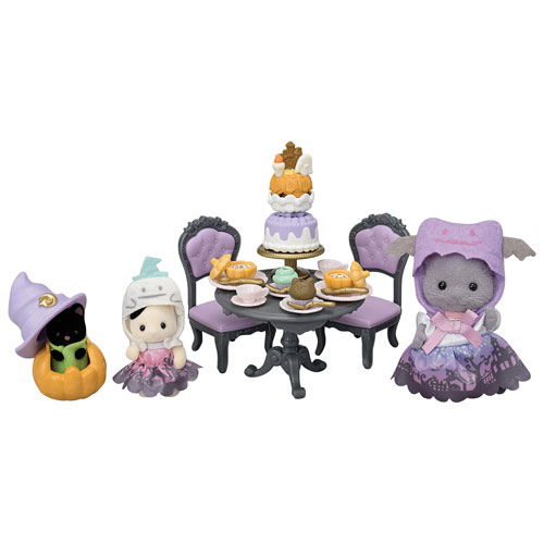 Ensemble de jeu de fête surprise d'Halloween de Calico Critters