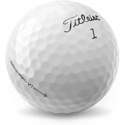 Titleist Pro V1 Golf Balls - One Dozen | Perfect Father's Day Gift | White Standard Numbers