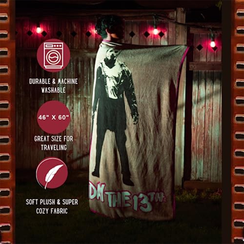 Halloween Friday The 13th Jason" Lightweight Super Soft Throw Blanket