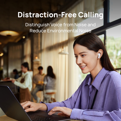 FreeBuds 6i de HUAWEI, Dynamic ANC 3,0 intelligente, basses percutantes, recharge rapide, écoute plus longue, résistance à la sueur et à l'eau IP54,