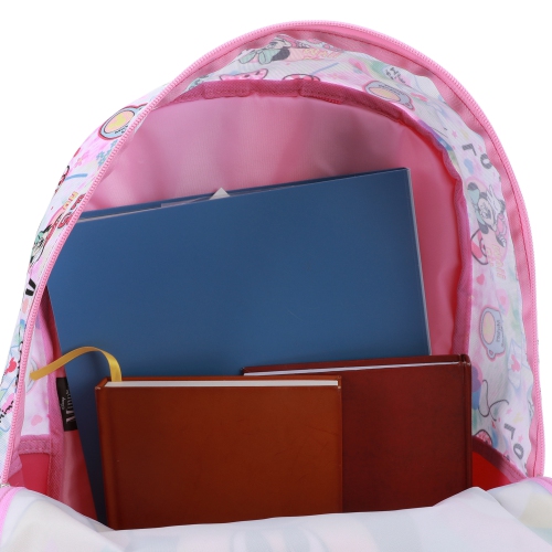 Minnie Mouse Choose Happy Kids 16" Backpack and Lunch Bag 5 Piece Set