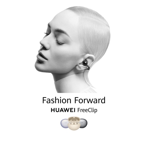 FreeClip de HUAWEI, écouteurs boutons ouverts, design révolutionnaire, port léger comme une plume, ai Crystal-Clear Call, longue autonomie,