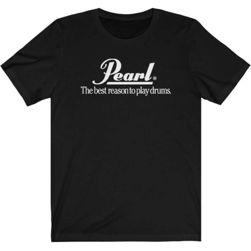 PEARL  Drums Logo T-Shirt, Medium (Tshirt-M) In Multicolor