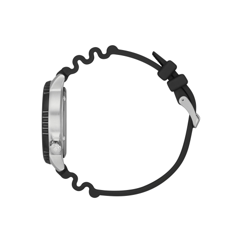 Montre Promaster Dive Eco-Drive pour hommes de Citizen 44&nbsp;mm avec boîtier en acier inoxydable argenté et bracelet en polyuréthane noir et cadran