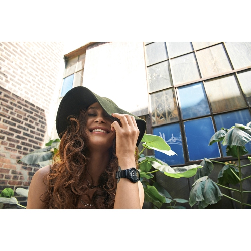 Caravelle Mens Modern Quartz Watch 40mm Black Stainless Steel Case and Bracelet with Black Dial