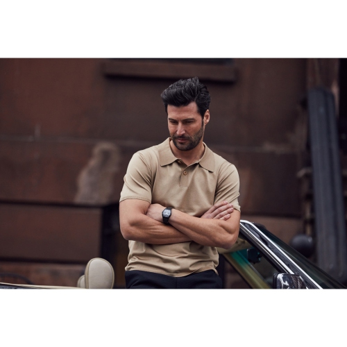 Bulova Mens Gemini Quartz Watch 40mm Black Stainless Steel Case and Bracelet with Black Dial