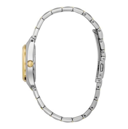 Citizen Ladies Corso Eco-Drive Watch 28mm Two-Tone Stainless Steel Case and Bracelet with Blue Dial