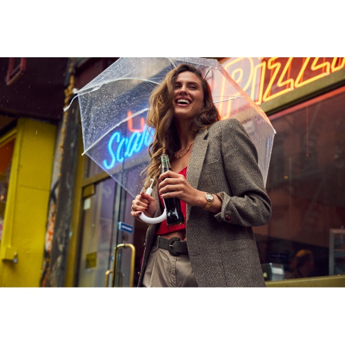 Bulova Ladies Rubaiyat Quartz Watch 35mm Rose Gold-Tone Stainless Steel Case and Bracelet with Silver-White Dial