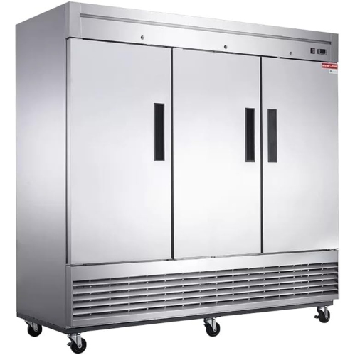NEW AIR REF  New Air Commercial 82″ 64.8 Cu. Ft. Triple Door Freezer (Nsf-182-H) - Stainless Steel
