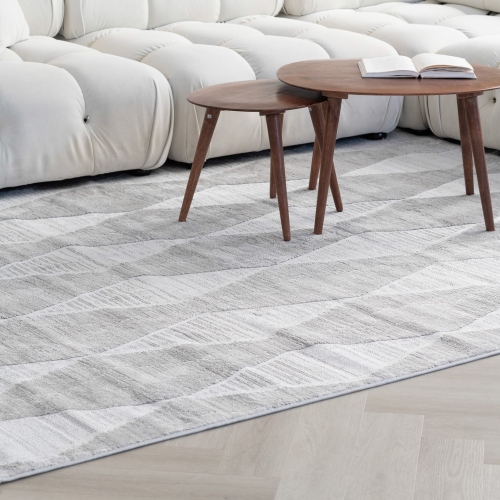 Rug Branch Astra Modern Indoor Area Rug, Grey