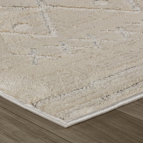 Rug Branch Astra Boho Indoor Area Rug, Beige Cream