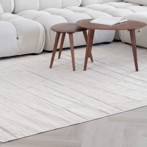 Rug Branch Astra Modern Indoor Area Rug, Beige Cream