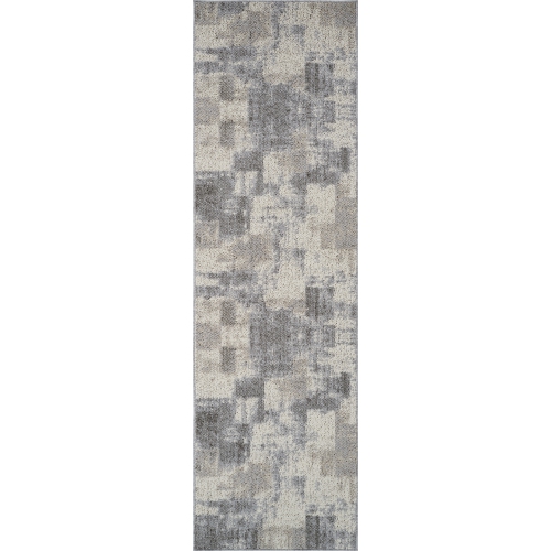 RUG BRANCH  Avenir Contemporary Abstract Grey/beige Indoor Area Rug