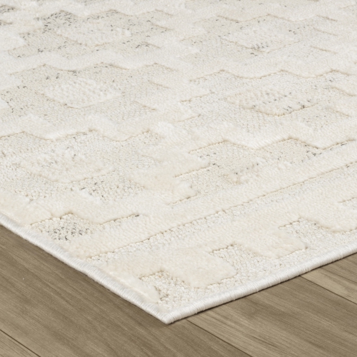 Rug Branch Astra Modern Indoor Area Rug, Beige Cream