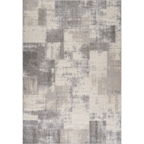 RUG BRANCH  Avenir Contemporary Abstract Grey/beige Indoor Area Rug
