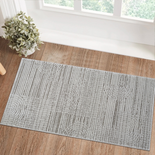 Rug Branch Astra Modern Indoor Area Rug, Grey